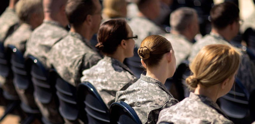 female military hair